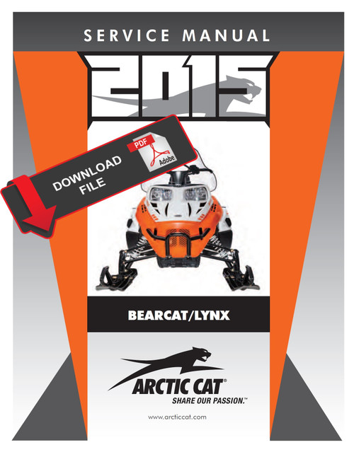 Arctic Cat 2015 Lynx 2000 Service Manual