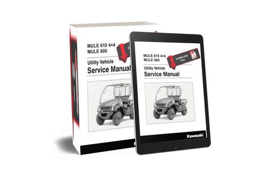 Kawasaki 2014 Mule 610 4x4 Service Manual