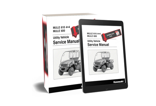 Kawasaki 2015 Mule 610 4x4 Service Manual