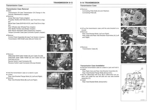 Kawasaki 2016 Mule 610 4x4 SE Service Manual