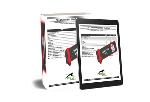 Arctic Cat 2014 Snowmobile Wiring Diagrams Manual