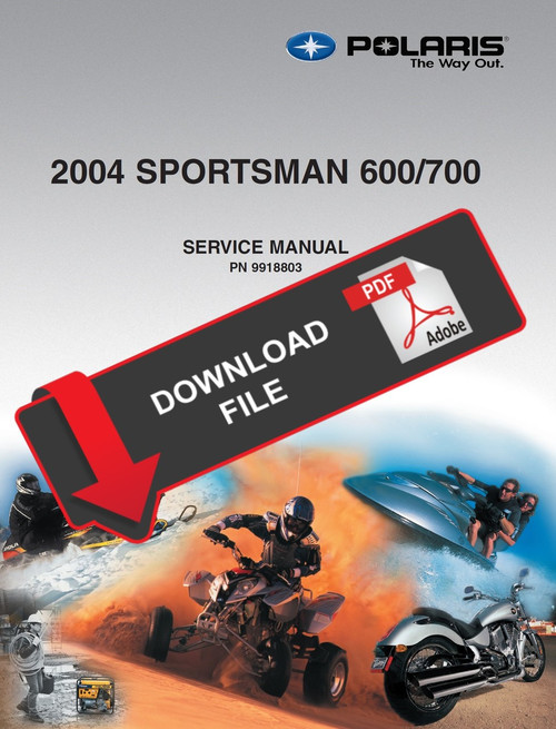 Polaris 2004 Sportsman 700 Service Manual