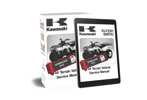 Kawasaki 1988 Bayou 220 Service Manual