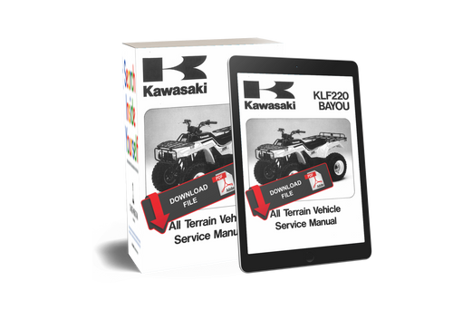 Kawasaki 2000 Bayou 220 Service Manual
