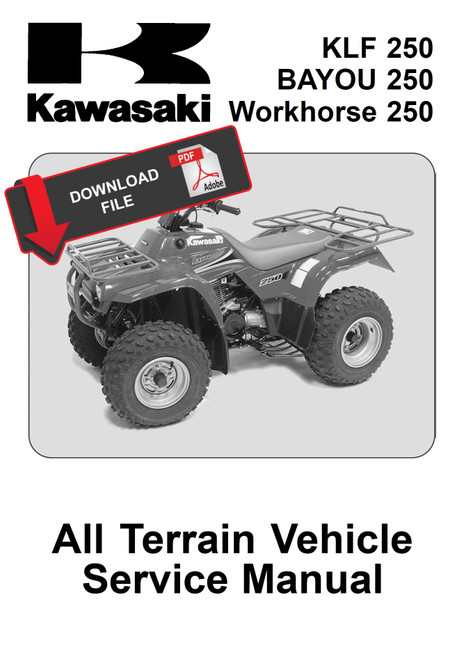Kawasaki 2006 Workhorse 250 Service Manual