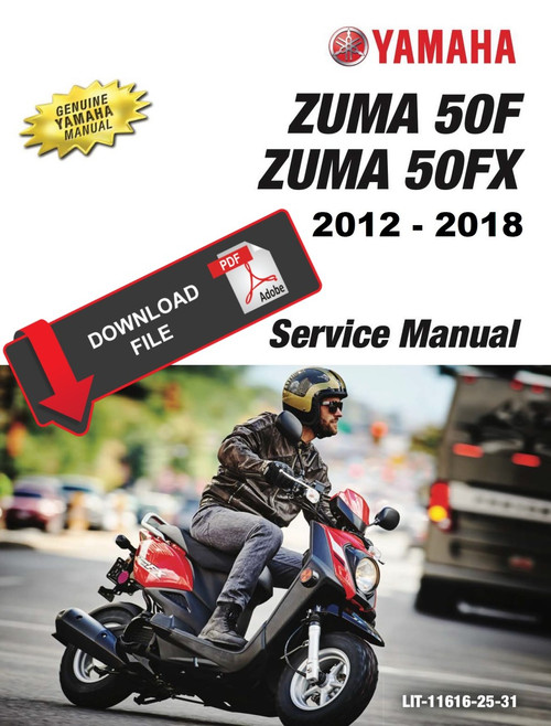 Yamaha 2016 Zuma 50 Service Manual