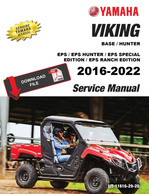 Yamaha 2022 Viking EPS Service Manual