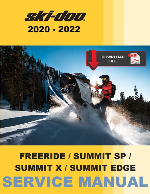 Ski-Doo 2022 Freeride 165 850 E-TEC Service Manual