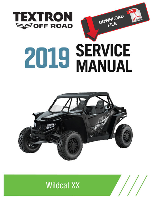 Textron Arctic Cat 2019 Wildcat XX Service Manual