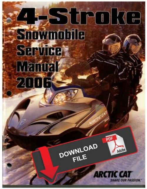 Arctic Cat 2006 Panther 660 Trail Service Manual