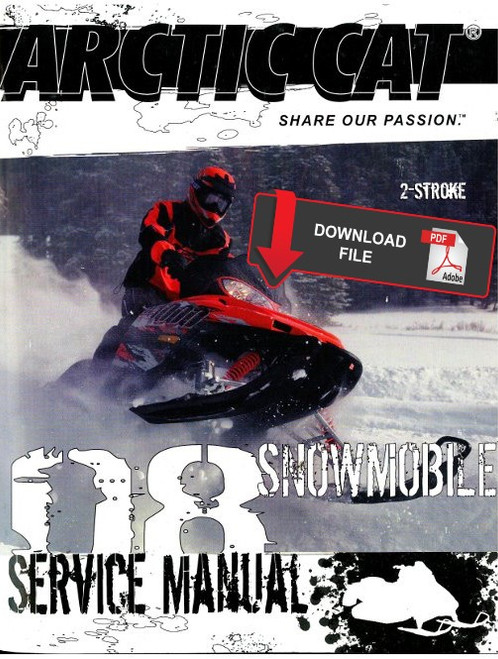 Arctic Cat 2008 M1000 EFI 162 Sno Pro Service Manual