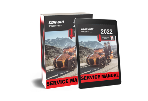 Can-Am 2022 Spyder F3 Limited Special Series Service Manual