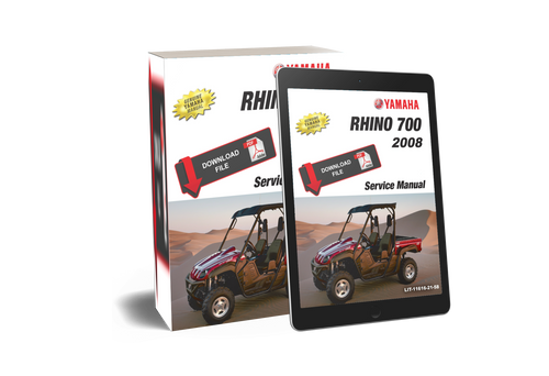 Yamaha 2008 Rhino 700 Service Manual