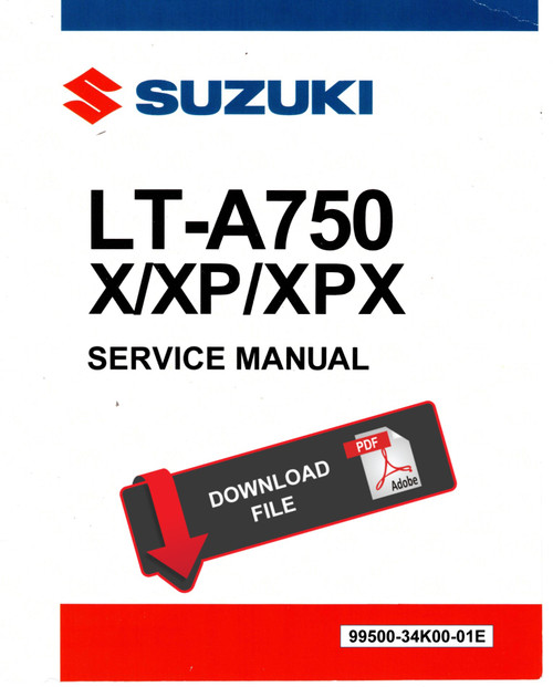 Suzuki 2019 King Quad 750 Power Steering Service Manual