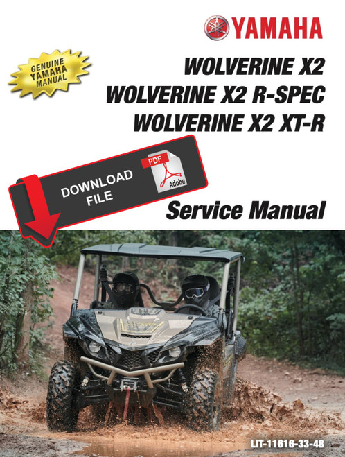 Yamaha 2020 Wolverine X2 850 R-Spec Service Manual