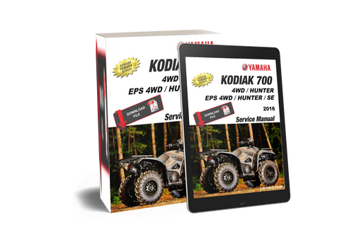 Yamaha 2016 Kodiak 700 EPS 4WD SE Service Manual