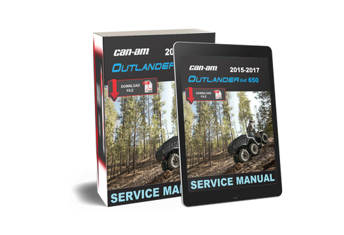 Can-Am 2015 Outlander 6x6 650 XT Service Manual