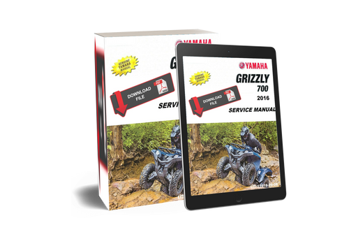 Yamaha 2016 Grizzly 700 4WD Service Manual