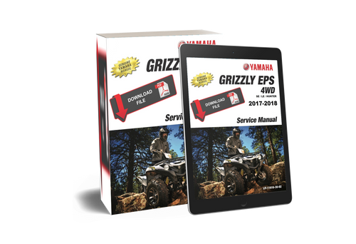 Yamaha 2017 Grizzly 700 EPS 4WD Limited Edition Service Manual