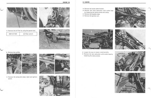 Suzuki 1987 VS750 Intruder 750 Service Manual
