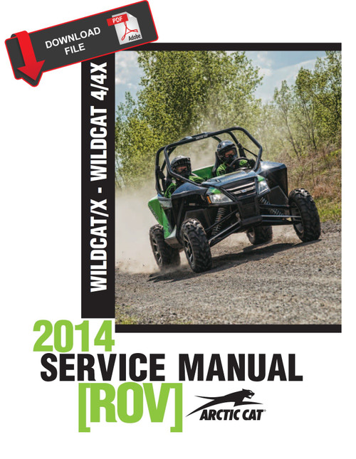 Arctic Cat 2014 Wildcat 1000 Limited Service Manual