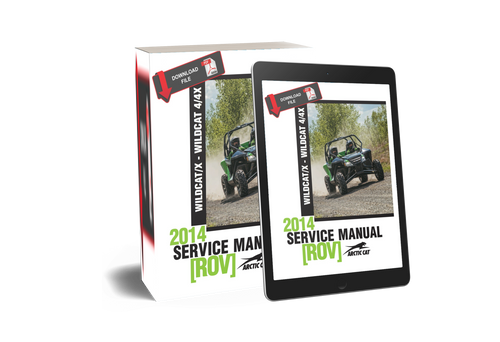 Arctic Cat 2014 Wildcat X Limited Service Manual