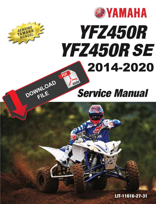 Yamaha 2022 YFZ450R Service Manual