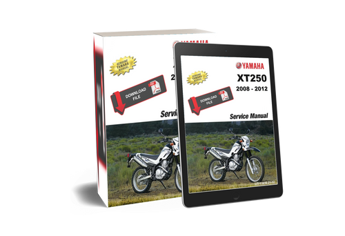 Yamaha 2011 XT250 Service Manual