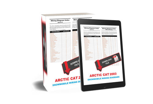 Arctic Cat 2003 Snowmobile Wiring Diagrams Manual