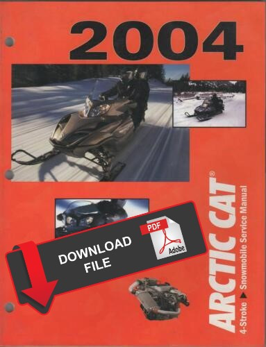 Arctic Cat 2004 Bearcat Widetrack (W/T) Service Manual