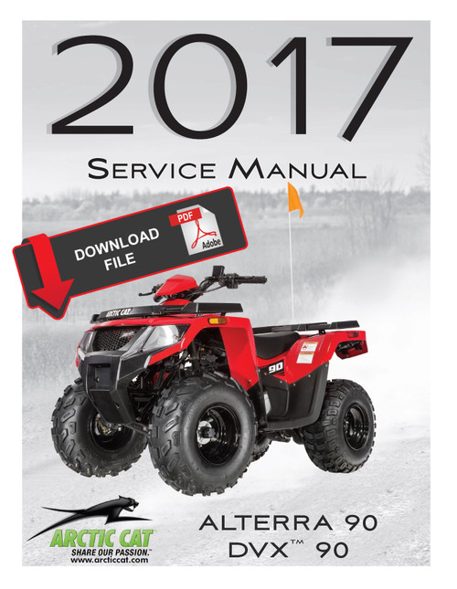 Arctic Cat 2017 ATV 90 DVX Service Manual