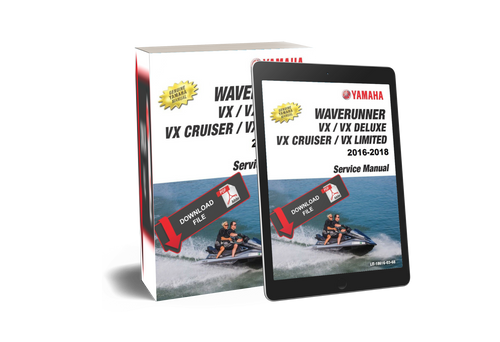 Yamaha 2017 Waverunner VX Service Manual