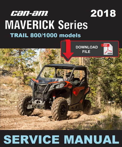 Can-Am 2018 Maverick Trail DPS 800 Service Manual