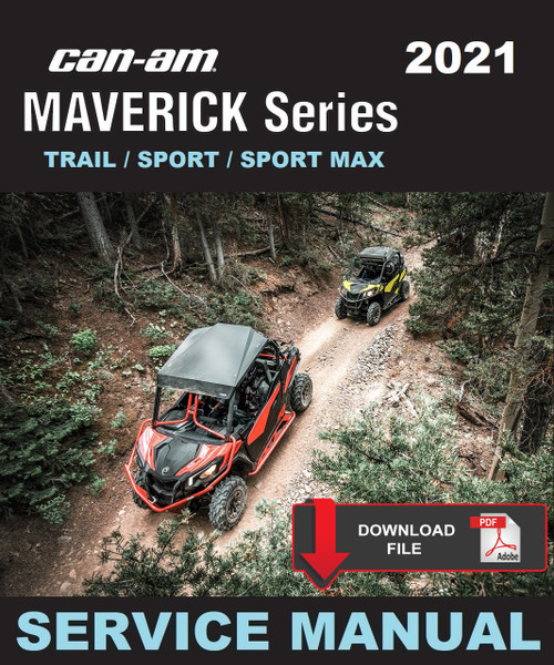 Can-Am 2021 Maverick Sport 1000 Service Manual