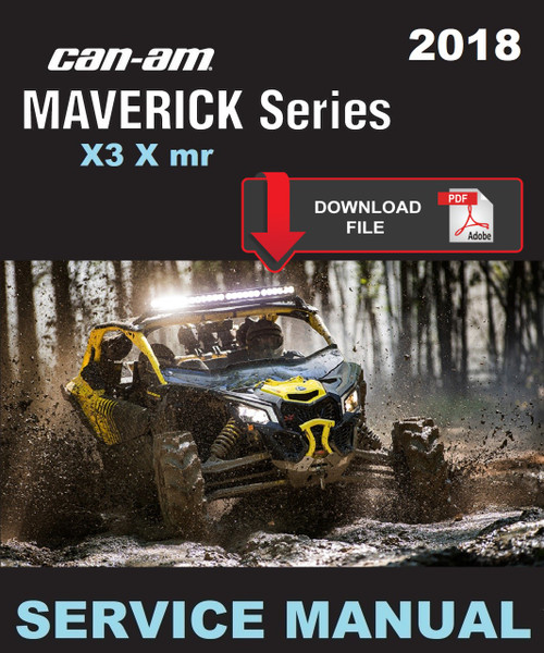 Can-Am 2018 Maverick X3 X mr Service Manual