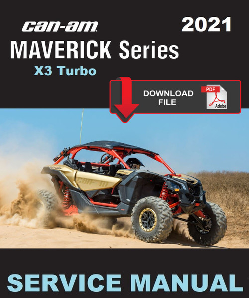 Can-Am 2021 Maverick X3 MAX DS Turbo R Service Manual