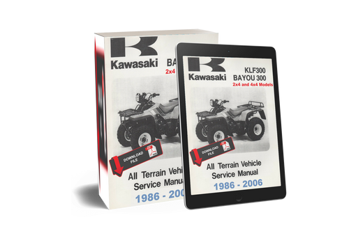 Kawasaki 1996 Bayou 300 Service Manual