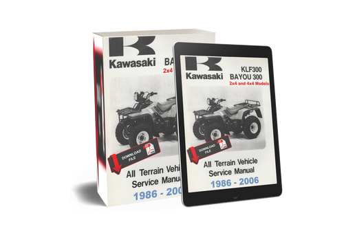 Kawasaki 2001 Bayou 300 Service Manual