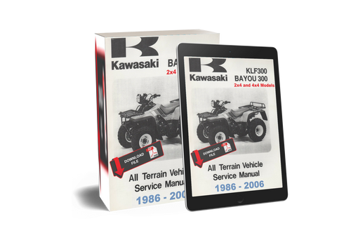 Kawasaki 2004 Bayou 300 Service Manual