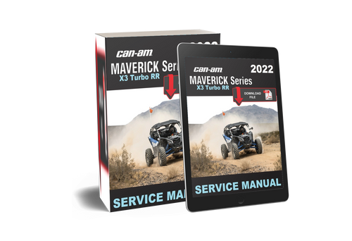 Can-Am 2022 Maverick X3 ds Turbo RR Service Manual