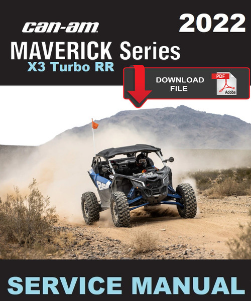 Can-Am 2022 Maverick X3 MAX ds Turbo RR Service Manual