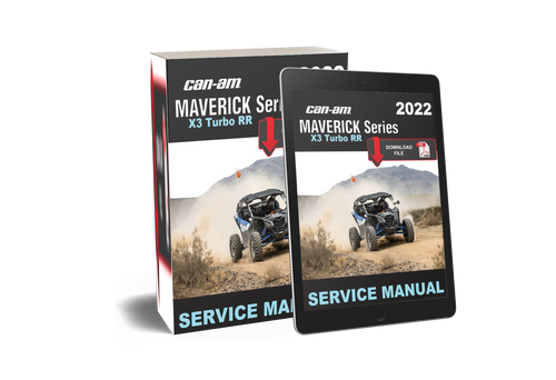 Can-Am 2022 Maverick X3 MAX ds Turbo RR Service Manual