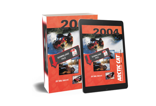 Arctic Cat 2004 ZR 900 Service Manual