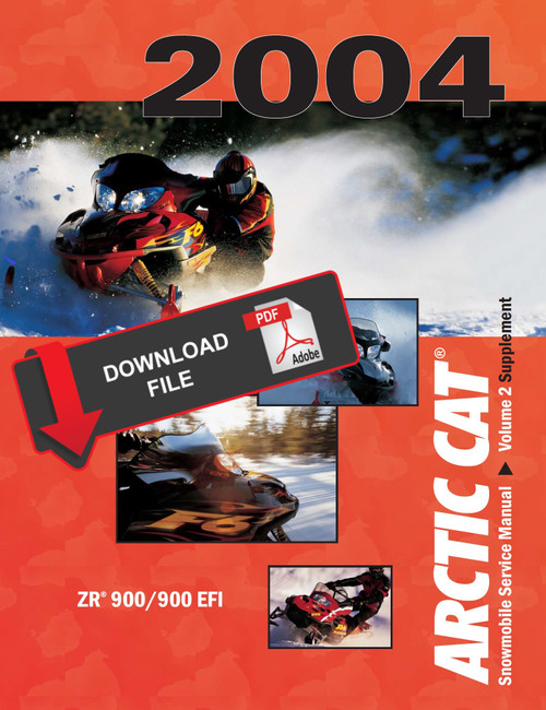 Arctic Cat 2004 ZR 900 EFI Service Manual