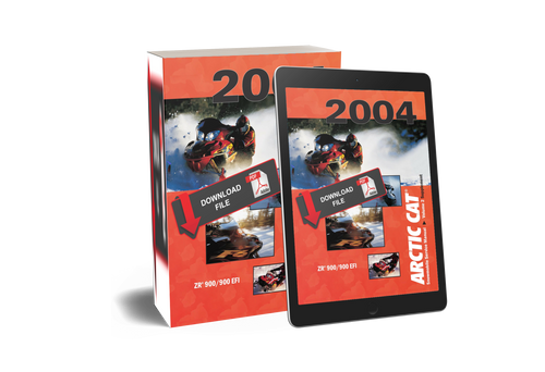 Arctic Cat 2004 ZR 900 EFI Sno Pro Service Manual