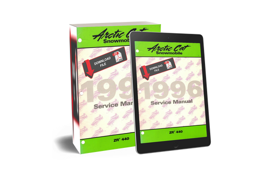 Arctic Cat 1996 ZR 440 Snowmobile Service Manual