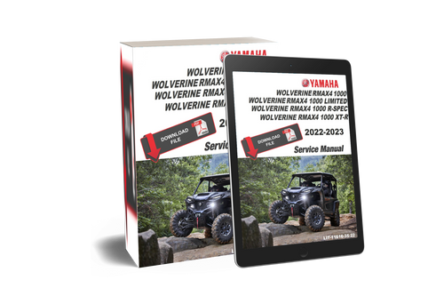 Yamaha 2023 Wolverine RMAX4 1000 XT-R Service Manual