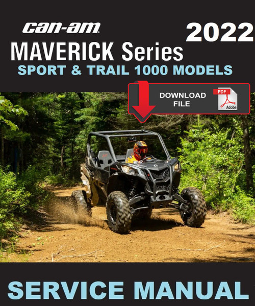 Can-Am 2022 Maverick Sport 1000 Service Manual