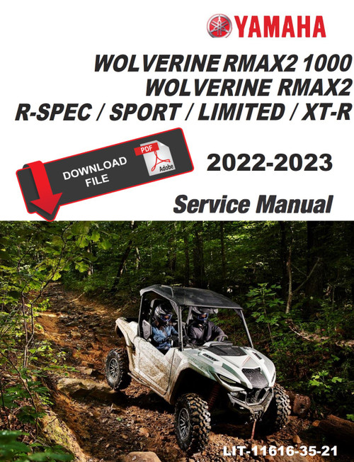 Yamaha 2022 Wolverine RMAX2 1000 R-Spec Service Manual