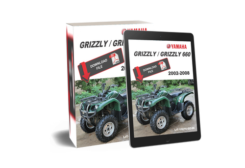 Yamaha 2008 Grizzly 660 4x4 Service Manual